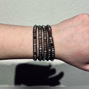 Chan Luu Beaded Wrap Bracelet